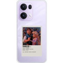 TechTree Oppo Reno 13 Pro Uyumlu Rapunzel Tangled Tasarımlı Baskılı Silikon Kılıf