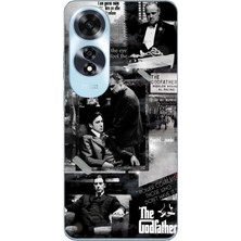 TechTree Oppo A60 Uyumlu The Godfather Baba Film Tasarımlı Baskılı Silikon Kılıf