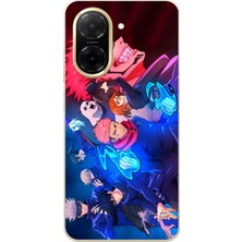 TechTree Redmi A5 Uyumlu Jujutsu Kaisen Baskılı Silikon Kılıf
