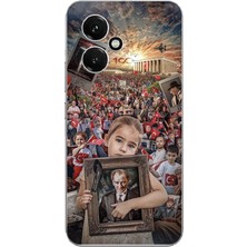 TechTree Honor 400 Uyumlu Atatürk Anıtkabir Baskılı Silikon Kılıf