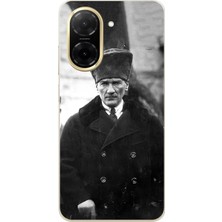 TechTree Redmi A5 Uyumlu Mustafa Kemal Atatürk Portre Baskılı Silikon Kılıf