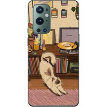 TechTree Oneplus 9 Pro Uyumlu Nostaljik Köpek Tasarımlı Baskılı Silikon Kılıf