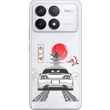 TechTree Poco F6 Pro Uyumlu S2000 Tasarımlı Baskılı Silikon Kılıf