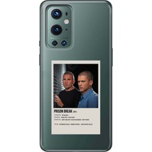 TechTree Oneplus 9 Pro Uyumlu Prison Break Tasarımlı Baskılı Silikon Kılıf