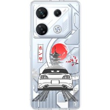 TechTree Infinix Gt 20 Pro Uyumlu S2000 Tasarımlı Baskılı Silikon Kılıf