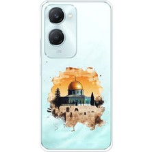 TechTree Vivo Y18 Uyumlu Mescid-I Aksa Tasarımlı Baskılı Silikon Kılıf