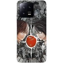TechTree Xiaomi Mi 13 Uyumlu Death Note Kapak Tasarımlı Baskılı Silikon Kılıf