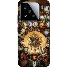 TechTree Xiaomi Mi 15 Uyumlu Osmanlı Padişahları Baskılı Silikon Kılıf