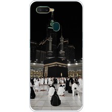 TechTree Oppo A5S-AX7-A12 Uyumlu Kabe Umre Baskılı Silikon Kılıf
