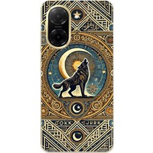 TechTree Redmi A5 Uyumlu Yalnız Kurt Göktürk Baskılı Silikon Kılıf