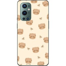 TechTree Oneplus 9 Pro Uyumlu Sevimli Ayıcıklar Baskılı Silikon Kılıf