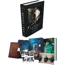İndigo Kitap Özel Seri-Gökçen 4 - Ciltli Hediyeli Kutu ve Beyaz Leke 2 Özgürlük Ciltli Aslı Arslan 2li Set