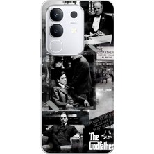 TechTree Vivo Y29 Uyumlu The Godfather Baba Film Tasarımlı Baskılı Silikon Kılıf
