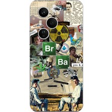 TechTree Honor 400 Pro Uyumlu Breaking Bad Kolaj Baskılı Silikon Kılıf