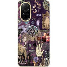 TechTree Redmi A5 Uyumlu Hallowen Cadılar Astroloji Baskılı Silikon Kılıf