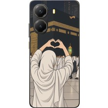 TechTree Poco X7 Pro Uyumlu Kabe Aşkı Baskılı Silikon Kılıf