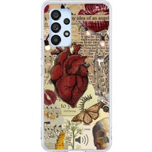 TechTree Samsung Galaxy A53 Uyumlu Vampire Diaries Vintage Baskılı Silikon Kılıf