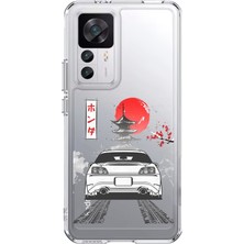 TechTree Xiaomi Mi 12T-12T Pro Uyumlu S2000 Tasarımlı Baskılı Silikon Kılıf