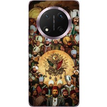 TechTree Honor Magic 7 Lite Uyumlu Osmanlı Padişahları Baskılı Silikon Kılıf