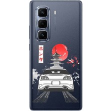 TechTree Infinix Hot 50 Pro Plus Uyumlu S2000 Tasarımlı Baskılı Silikon Kılıf