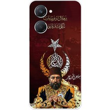 TechTree Vivo Y18 Uyumlu Abdülhamid Han Baskılı Silikon Kılıf