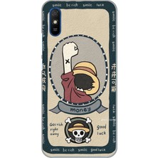 TechTree Redmi 9A Uyumlu One Piece Dolar Baskılı Silikon Kılıf