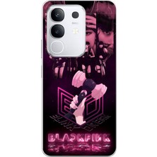 TechTree Vivo Y29 Uyumlu Blackpink Poster Baskılı Silikon Kılıf