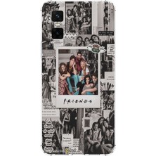 TechTree Infinix Gt 30 Pro Uyumlu Friends Nostalji Tasarımlı Tasarımlı Baskılı Silikon Kılıf