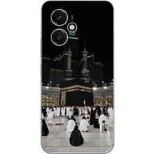 TechTree Honor 400 Uyumlu Kabe Umre Baskılı Silikon Kılıf