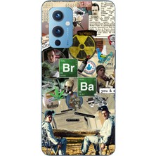TechTree Oneplus 9 Uyumlu Breaking Bad Kolaj Baskılı Silikon Kılıf