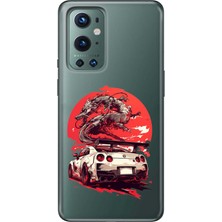 TechTree Oneplus 9 Pro Uyumlu Gtr Ejderha Tasarımlı Baskılı Silikon Kılıf