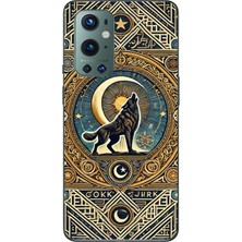 TechTree Oneplus 9 Pro Uyumlu Yalnız Kurt Göktürk Baskılı Silikon Kılıf