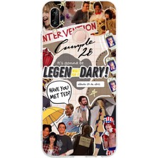 TechTree Huawei P20 Lite Uyumlu Retro Gazete How I Met Your Mother Tasarımlı Baskılı Silikon Kılıf