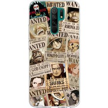 TechTree Redmi 9 Uyumlu One Piece Gazete Tasarımlı Baskılı Silikon Kılıf