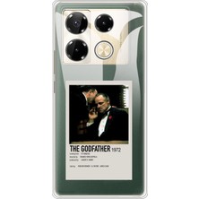 TechTree Infinix Note 40 Pro Uyumlu The Godfather Baba Poster Tasarımlı Baskılı Silikon Kılıf