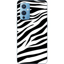 TechTree Oneplus 9 Uyumlu Zebra Tasarımlı Baskılı Silikon Kılıf