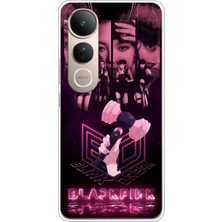 TechTree Vivo V50 Lite Uyumlu Blackpink Poster Baskılı Silikon Kılıf