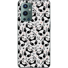 TechTree Oneplus 9 Pro Uyumlu Minik Pandalar Baskılı Silikon Kılıf