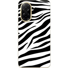 TechTree Redmi A5 Uyumlu Zebra Tasarımlı Baskılı Silikon Kılıf