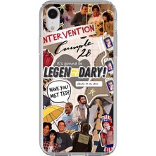 TechTree iPhone Xr Uyumlu Retro Gazete How I Met Your Mother Tasarımlı Baskılı Silikon Kılıf