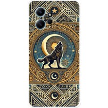 TechTree Redmi Note 12 4g Uyumlu Yalnız Kurt Göktürk Baskılı Silikon Kılıf