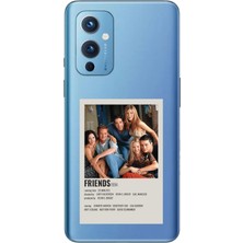 TechTree Oneplus 9 Uyumlu Friends Mini Poster Tasarımlı Baskılı Silikon Kılıf