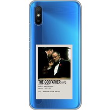 TechTree Redmi 9A Uyumlu The Godfather Baba Poster Tasarımlı Baskılı Silikon Kılıf