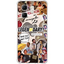 TechTree Infinix Hot 50I - Smart 9  Uyumlu Retro Gazete How I Met Your Mother Tasarımlı Baskılı Silikon Kılıf