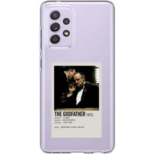 TechTree Samsung Galaxy A72 Uyumlu The Godfather Baba Poster Tasarımlı Baskılı Silikon Kılıf