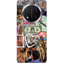 TechTree Honor Magic 7 Lite Uyumlu Scarface Kolaj Tasarımlı Baskılı Silikon Kılıf