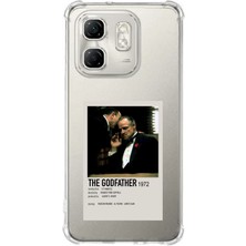 TechTree Infinix Hot 50I - Smart 9  Uyumlu The Godfather Baba Poster Tasarımlı Baskılı Silikon Kılıf