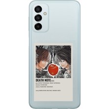 TechTree Samsung Galaxy M14 Uyumlu Death Note Poster Tasarımlı Baskılı Silikon Kılıf