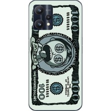 TechTree Realme 9 Pro Uyumlu Morty Dolar Baskılı Silikon Kılıf