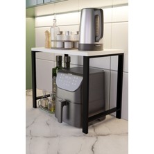 Airfryer Rafı,mutfak Organizeri, Mikrodalga Dolabı , Tezgah Üstü Fırın Çay ,kahve ,baharatlık Standı